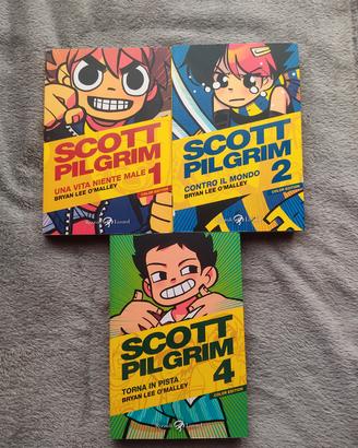 Scott Pilgrim color edition vol. 1-2-4