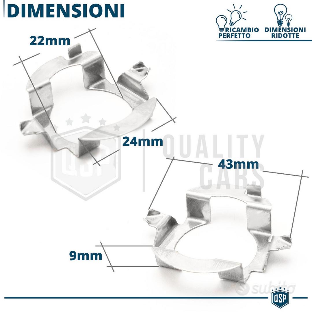 Subito - RT ITALIA CARS - ADATTATORI per NISSAN QASHQAI J10 montaggio LED  H7 - Accessori Auto In vendita a Bari