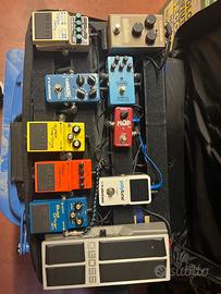 Pedaliera effetti chitarra