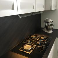 Piano cottura Siemens 75 gas vetro temperato+Wok