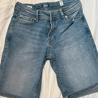 Pantaloni corti jeans 10 anni