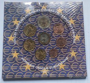 FOLDER euro Francia 2002