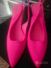 tacchi rosa fluo