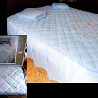  TRAPUNTA IN RASO DIPINTA A MANO