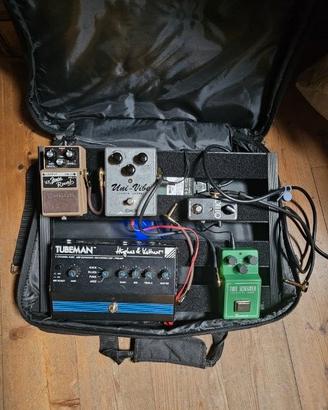 pedalboard e effetti chitarra per blues in blocco