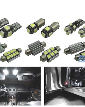 KIT 15 LAMPADE LED INTERNE MERCEDES CLASSE E A207 