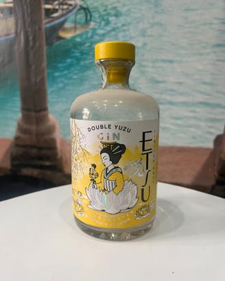 Bottiglie vuote gin etsu