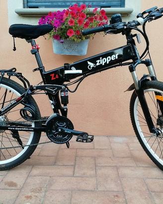 Bicicletta Mountain bike elettrica pieghevole