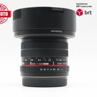 Samyang 8 F3.5 UMC Fish-eye CS II (Canon)