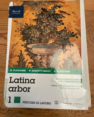 Libro Latina arbor 1 volume verde completo💚