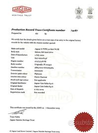 Jaguar S-Type 3.0 V6 Executive, targa oro ASI