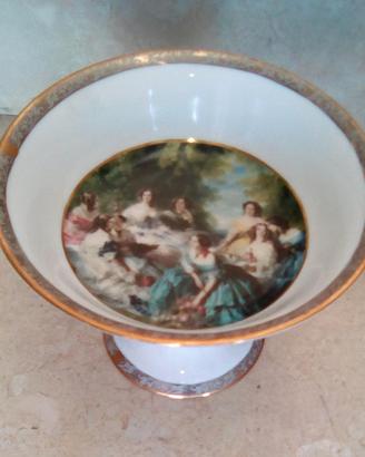 centrotavola porcellana Limoges france nuovo 