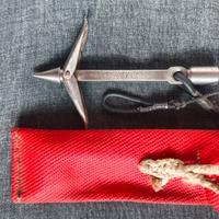 arpione artigianale acciaio inox 