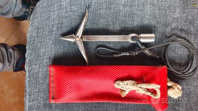 arpione artigianale acciaio inox 