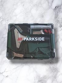 Parkside kit silicone 22 pezzi nuovo valigetta