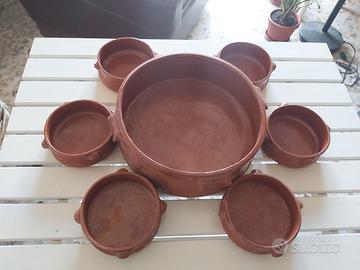 Terrine in terracotta