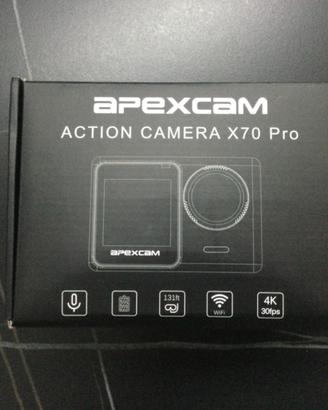 Fotocamera subacquea apexcam action camera x 70 pr