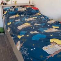 Letto singolo con materasso 
