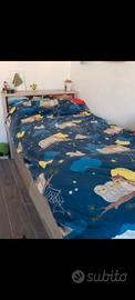 Letto singolo con materasso 