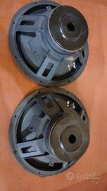 coppia woofer 10" 200w funzionanti