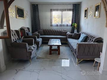 3 divani e 1 angolare 