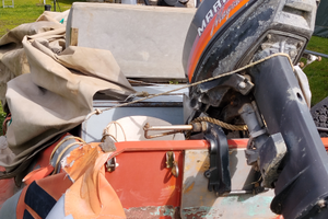 Gommone Marshall carrello e motore Mariner 25cv