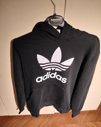 Adidas Felpa con cappuccio e pantaloni 