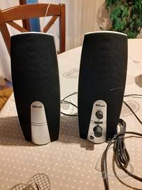Casse audio Trust per PC usb 2.0