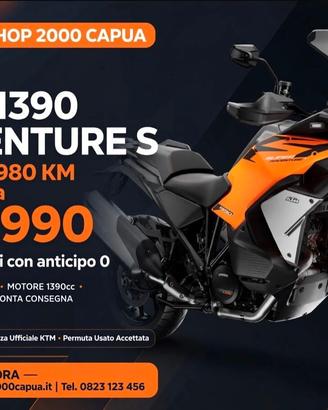 Ktm 1390 super Adventure S - 2026 4 anni di garanz