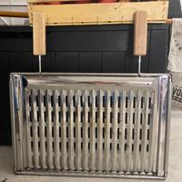 Sunday grill - Griglia biologica in acciaio