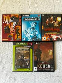 5 giochi PC XIII Gangland Korea Chariots Deus Ex