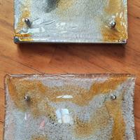 Lampade vintage in vetro di Murano