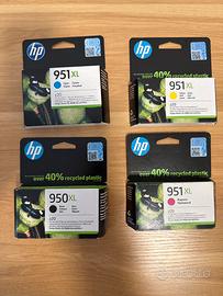 toner originali HP nuovi 950XL e 951XL