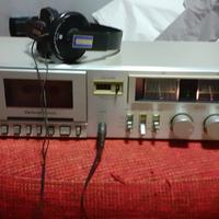 piastra cassette Technics M 205