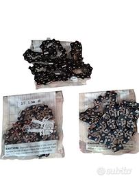 tre catene per motosega ,nuove