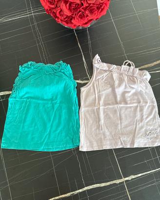 Canotte / magliette bambine 1-2 anni