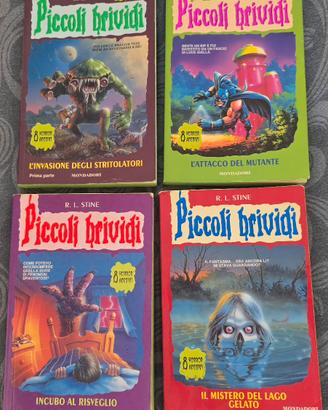 Lotto 4 libri "Piccoli brividi"