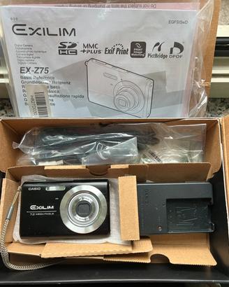 Casio Exilim EX-Z75 Nera – Funzionante