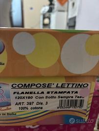 Lenzuolino per lettino bambini