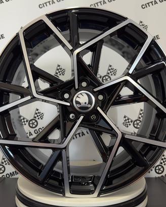 4 Cerchi in lega SKODA FABIA PRAKTIK RAPID ROOMSTE