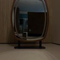 Specchio da appoggio illuminato