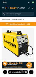 Saldatrice multifunzione professionale Deca Miga 2