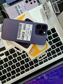 IPHONE 14 PRO MAX 256GB purple batteria 100%