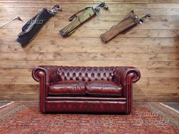 Divano Chesterfield 2 posti nuovo