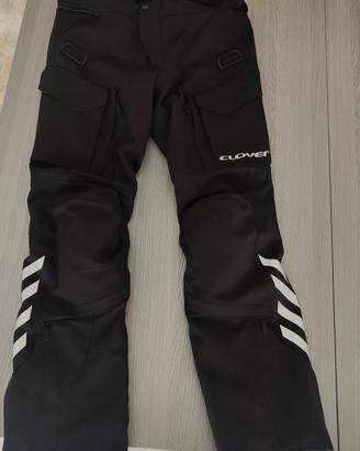 pantalone moto clover