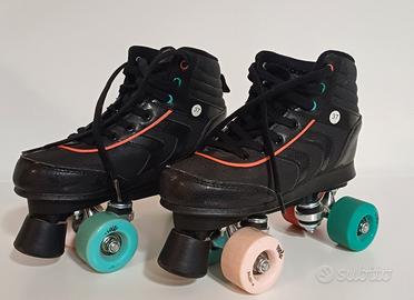 pattini decathlon 37 + set protezioni