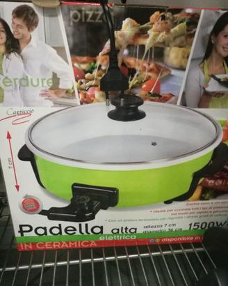 Pentola Elettrica Padella Quadrata Antiaderente 