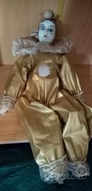 Pierrot in porcellana anni 80/90