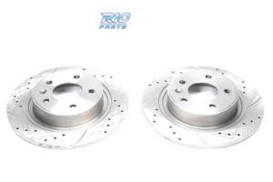 DISCHI FRENO PERFORATI E SCANALATI PER CITROEN