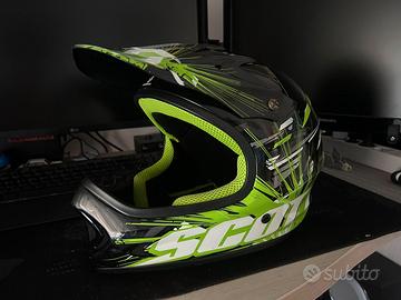 casco integrale mtb SCOTT verde tg. L